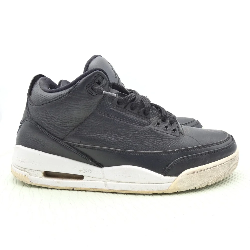 Nike Air Jordan 3 Retro Cyber Monday Black White 136064-020 Mens Size 12
